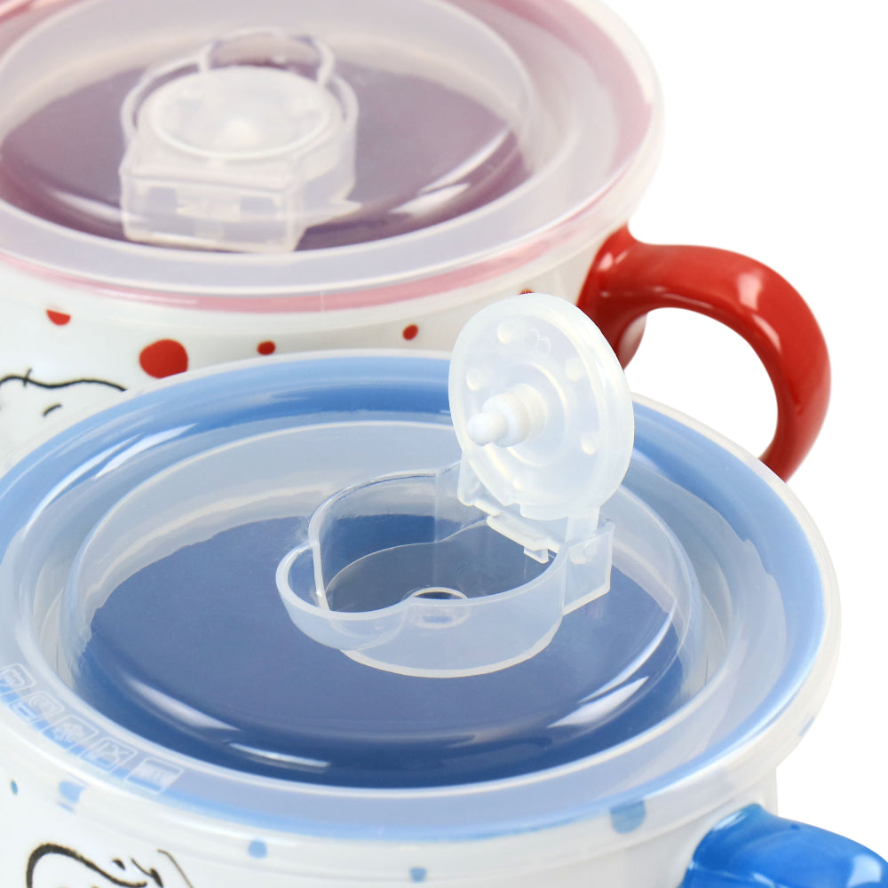 Peanuts Freckled Joy 25 oz Stoneware Soup Cup with Lid - Assortment