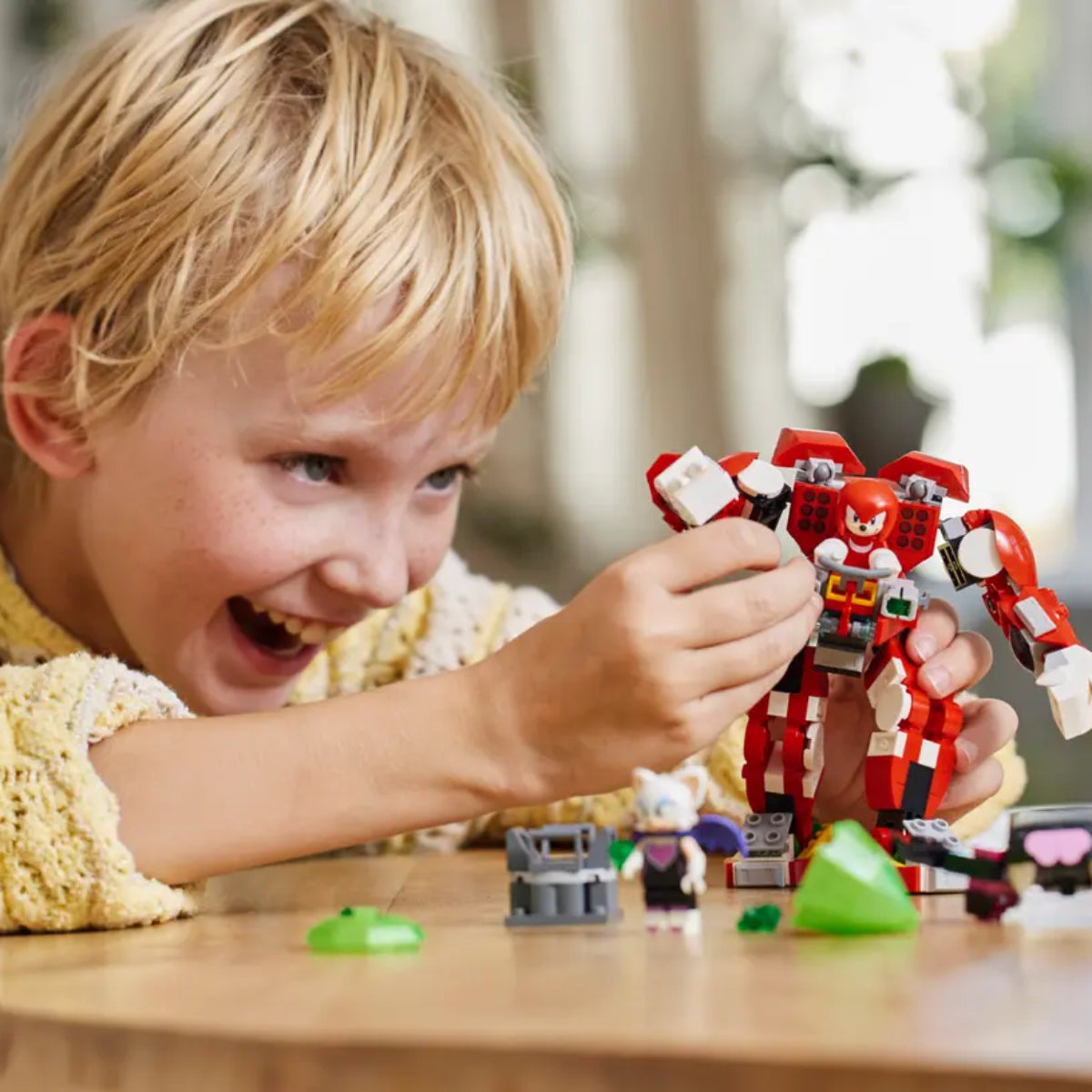 LEGO Sonic The Hedgehog Knuckles' Guardian Mech Building Toy Set (276-Pieces)