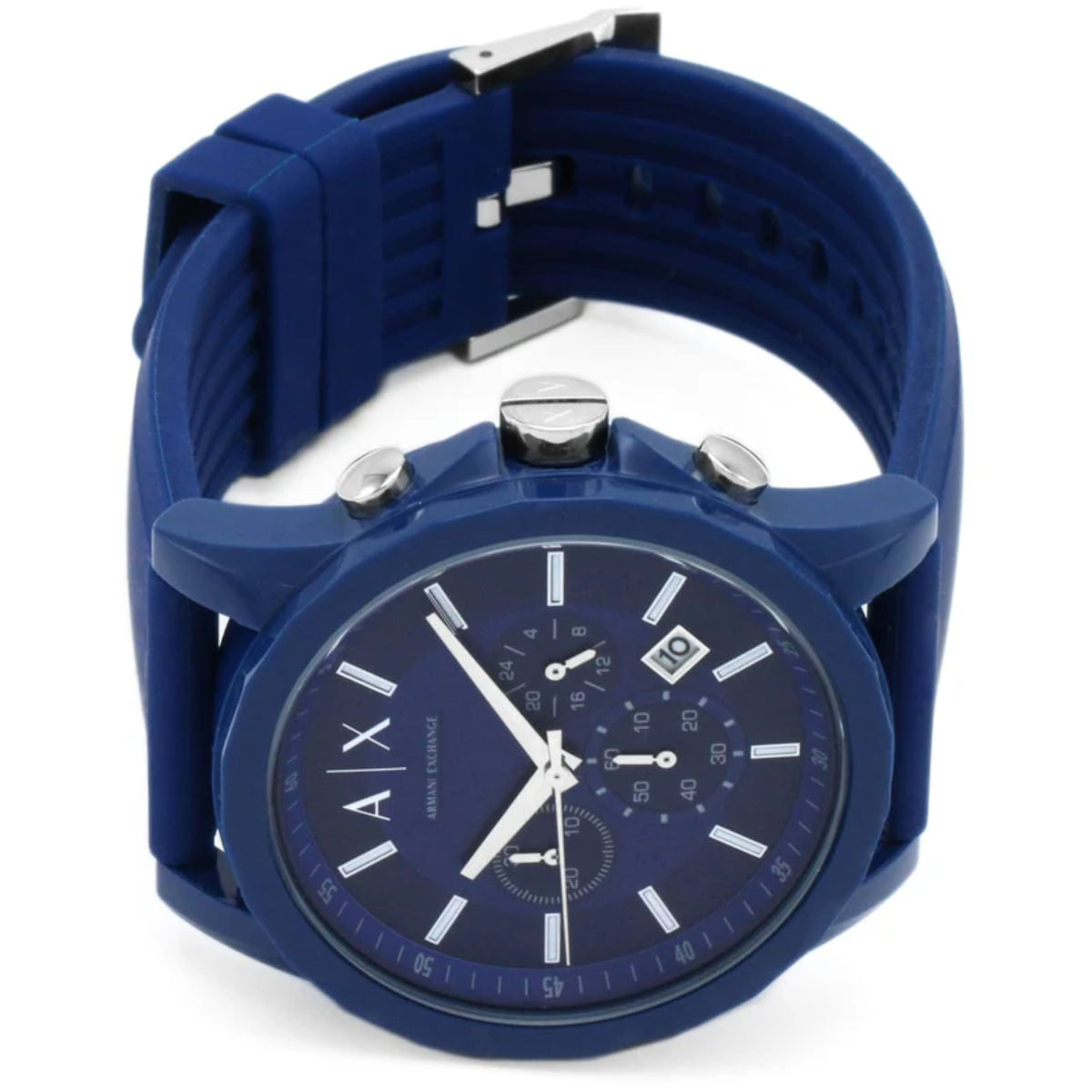 Armani Exchange Active Men's 44mm Strap Watch - Blue
