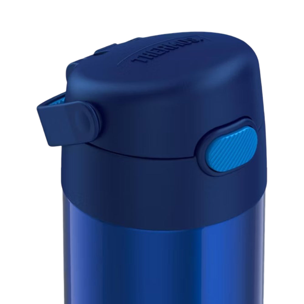 Thermos FUNtainer 12 oz Vacuum Insulated Stainless Steel Hydration Water Bottle with Straw