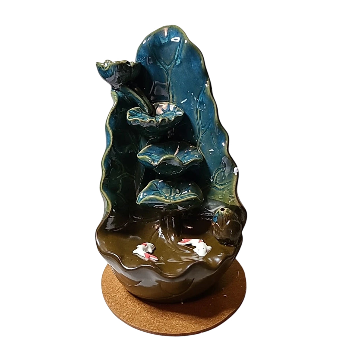 Trend Vision Cascading Incense Holder - Blue/Brown