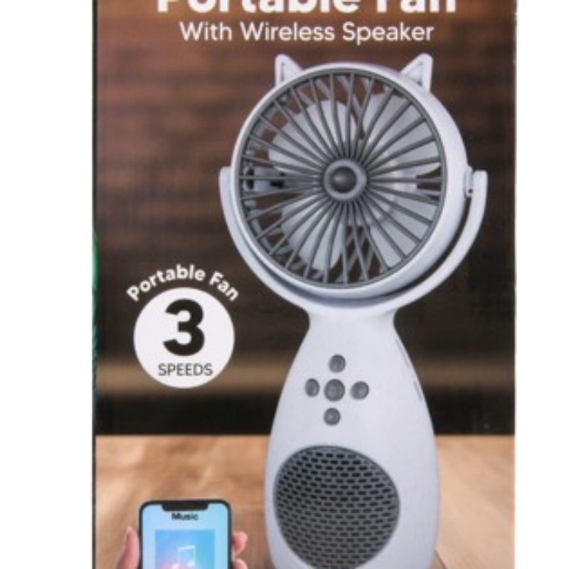 Vista Tech Wireless Speaker with Fan