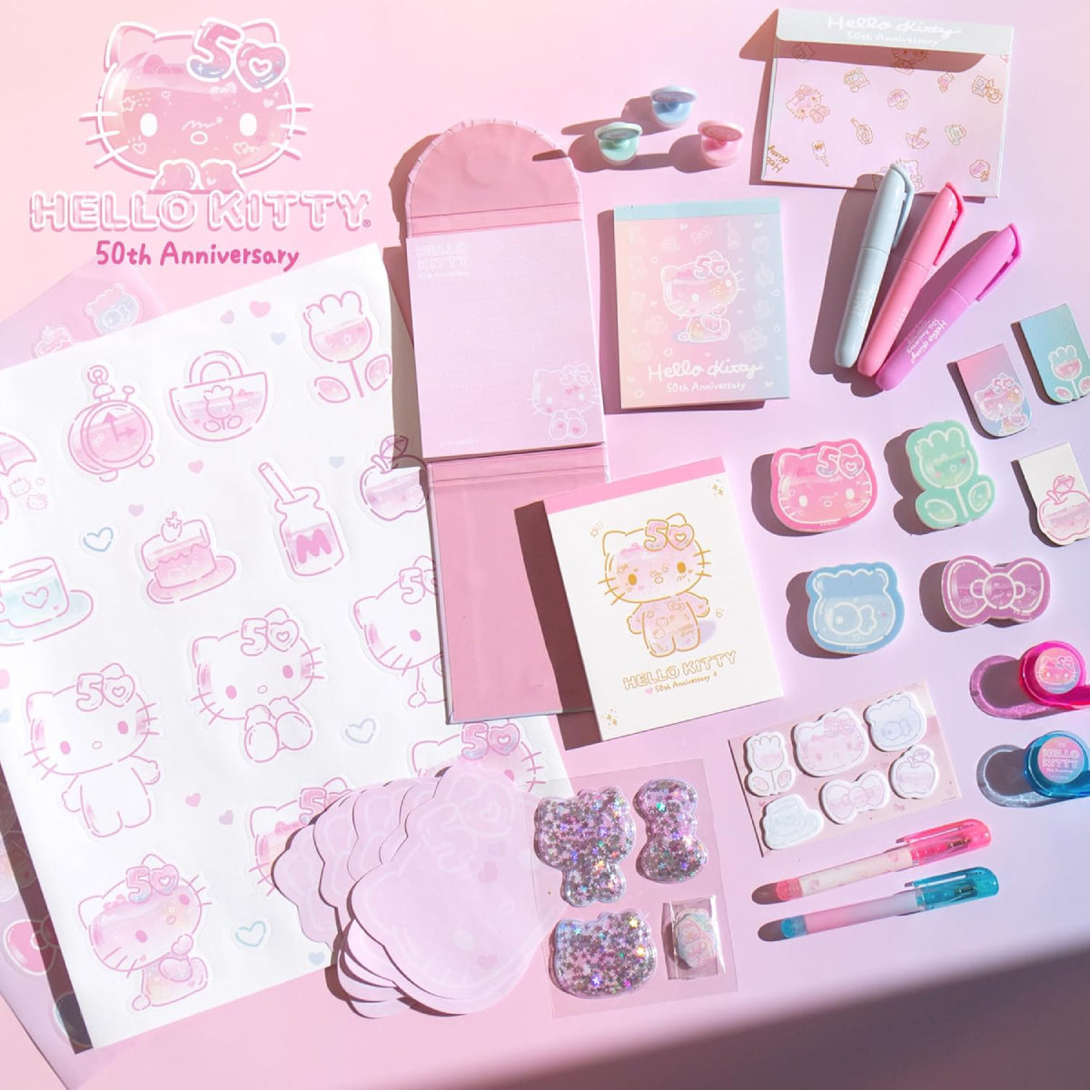 Hello Kitty x STMT 50th Anniversary Mini Collectible Stationary Set