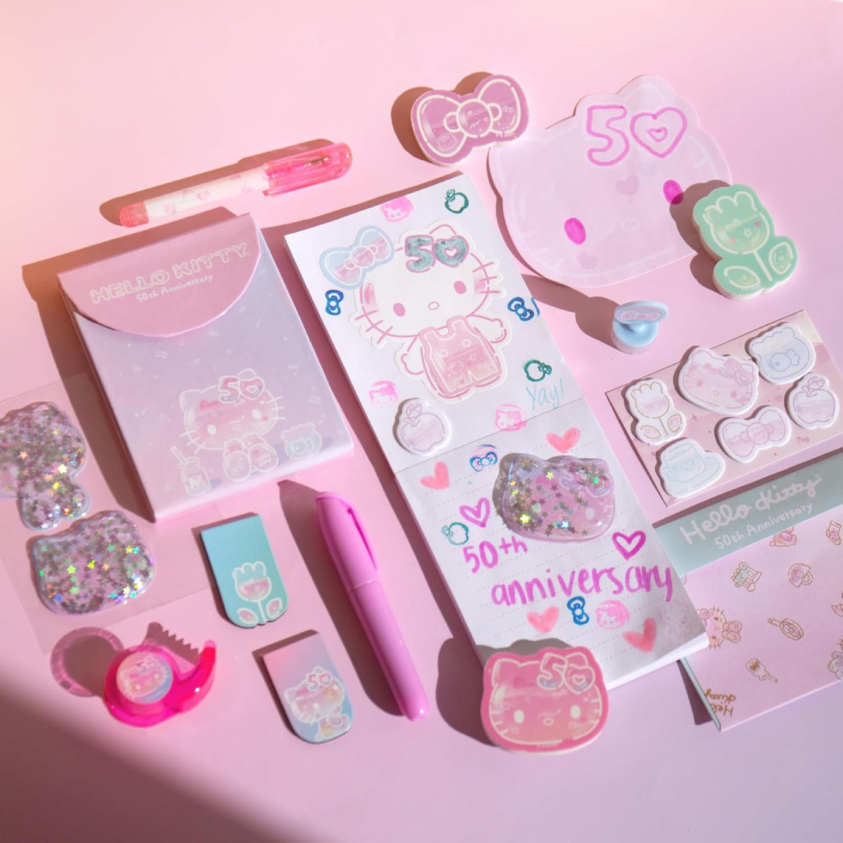 Hello Kitty x STMT 50th Anniversary Mini Collectible Stationary Set