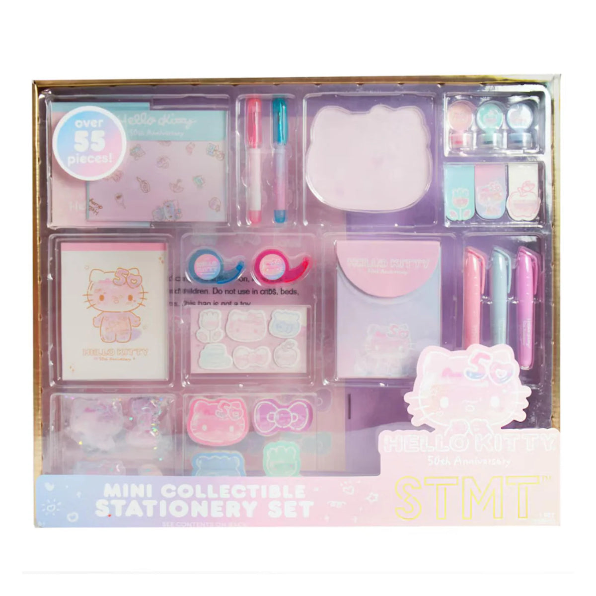 Hello Kitty x STMT 50th Anniversary Mini Collectible Stationary Set
