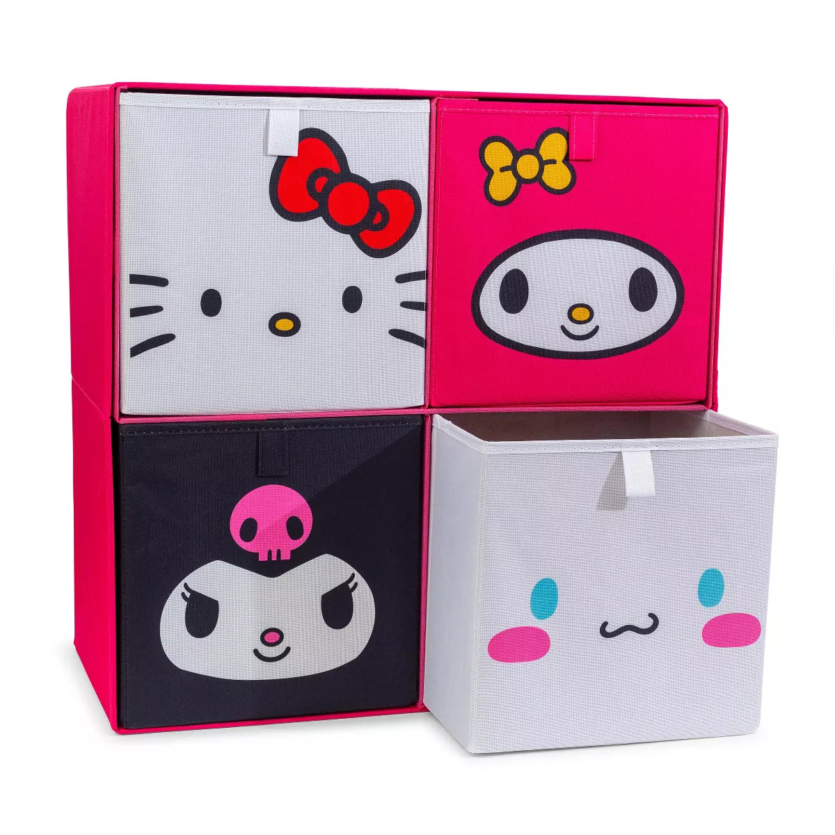 Hello Kitty and Friends 11" Foldable Storage Bin Set