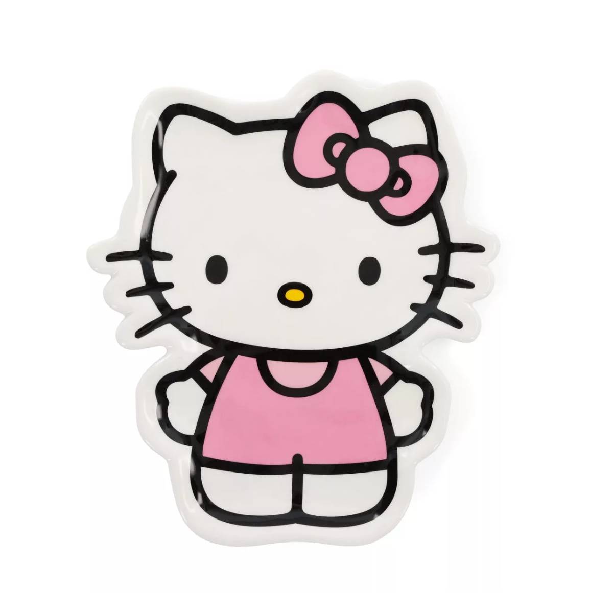 Sanrio Hello Kitty Sculpted Ceramic Trinket Tray - White/Pink