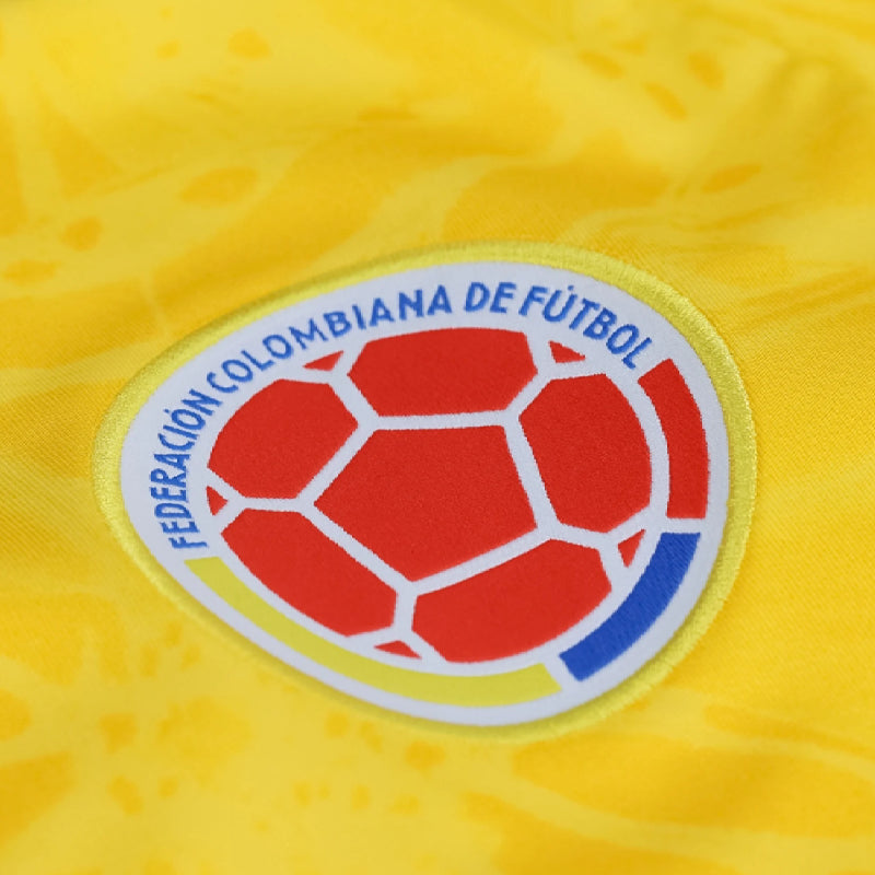 Adidas Colombia Unisex Replica Home Jersey - Yellow
