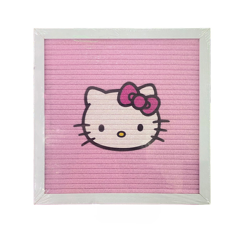 Hello Kitty Felt Message Board - Pink
