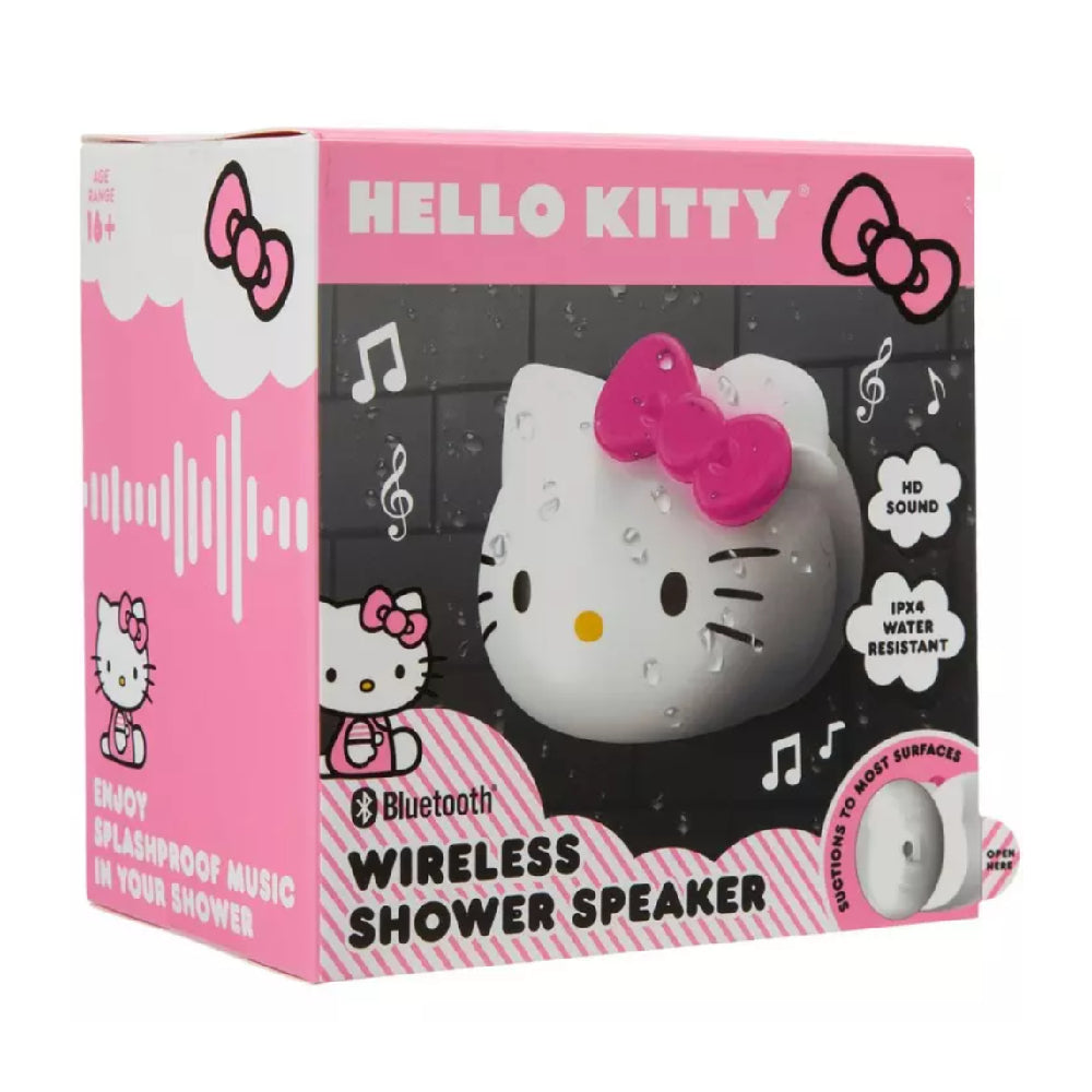 Hello Kitty Wireless Shower Speaker - White/Pink