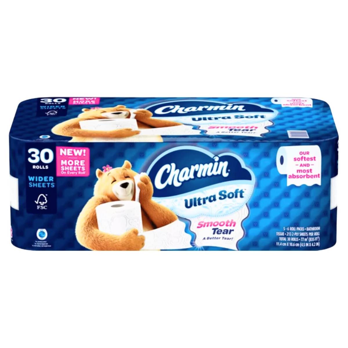 Charmin Ultra Soft Jumbo Tissue Rolls (30 Pieces)
