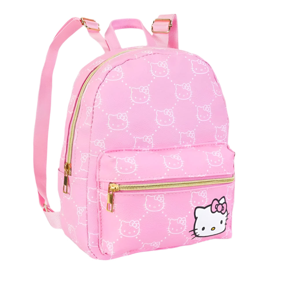 Hello Kitty 10" Mini Backpack with Adjustable Strap - Pink