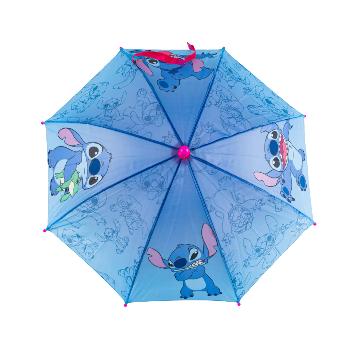 Disney 21" Stitch Kids Umbrella - Blue
