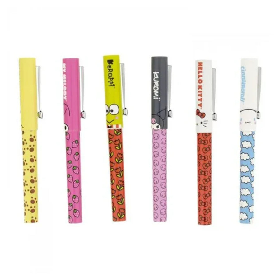 Hello Kitty and Friends 0.9mm Pen Set (6 Pieces)