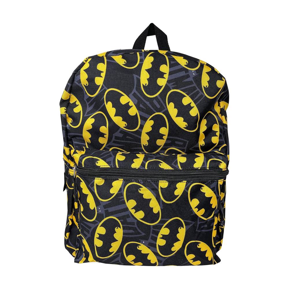 DC Comics 16" Batman All-Over Print Backpack - Black