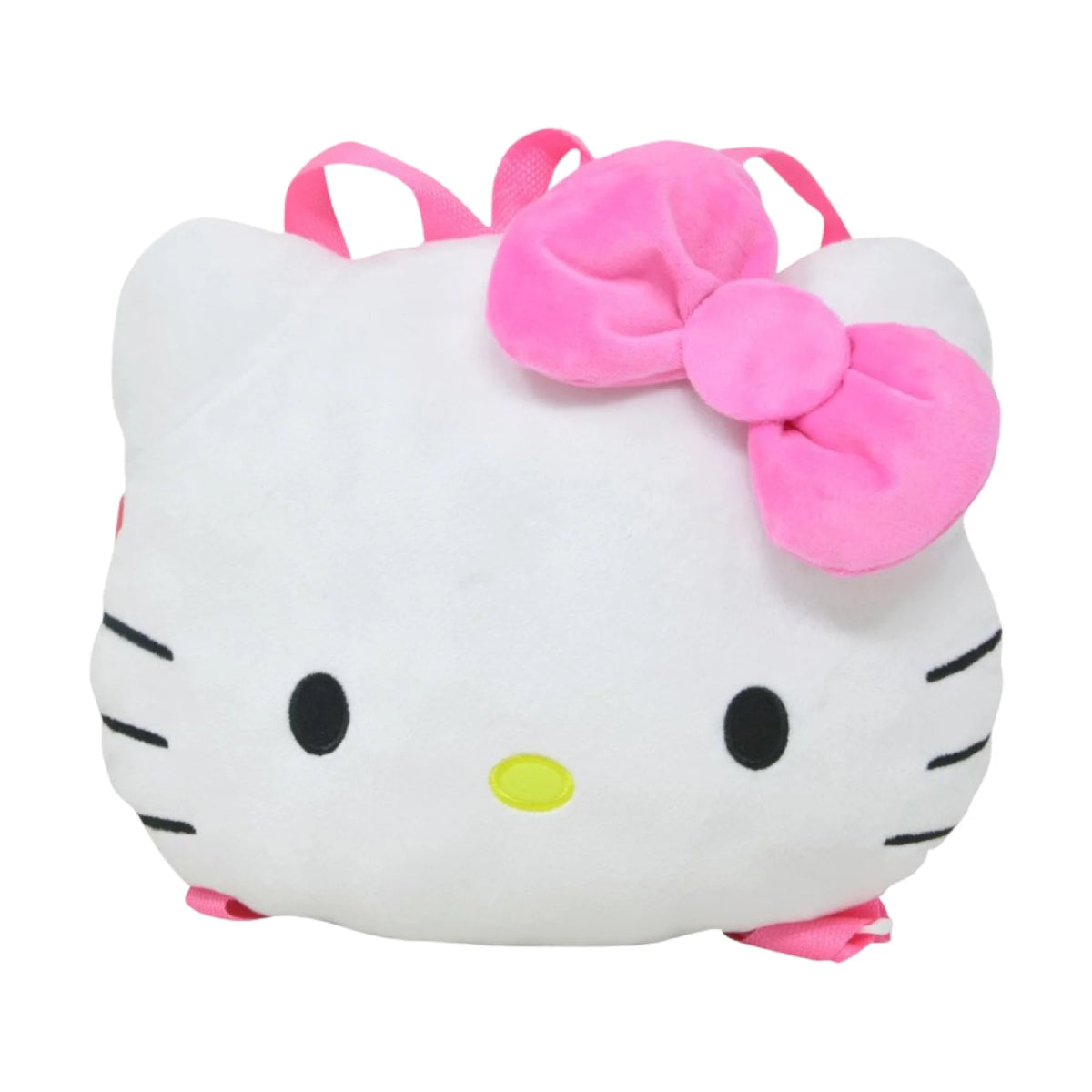 Sanrio Hello Kitty Head Plush Backpack - Pink/White