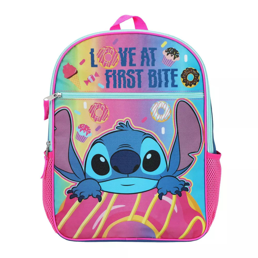 Disney 16" Stitch Love At First Bite Backpack