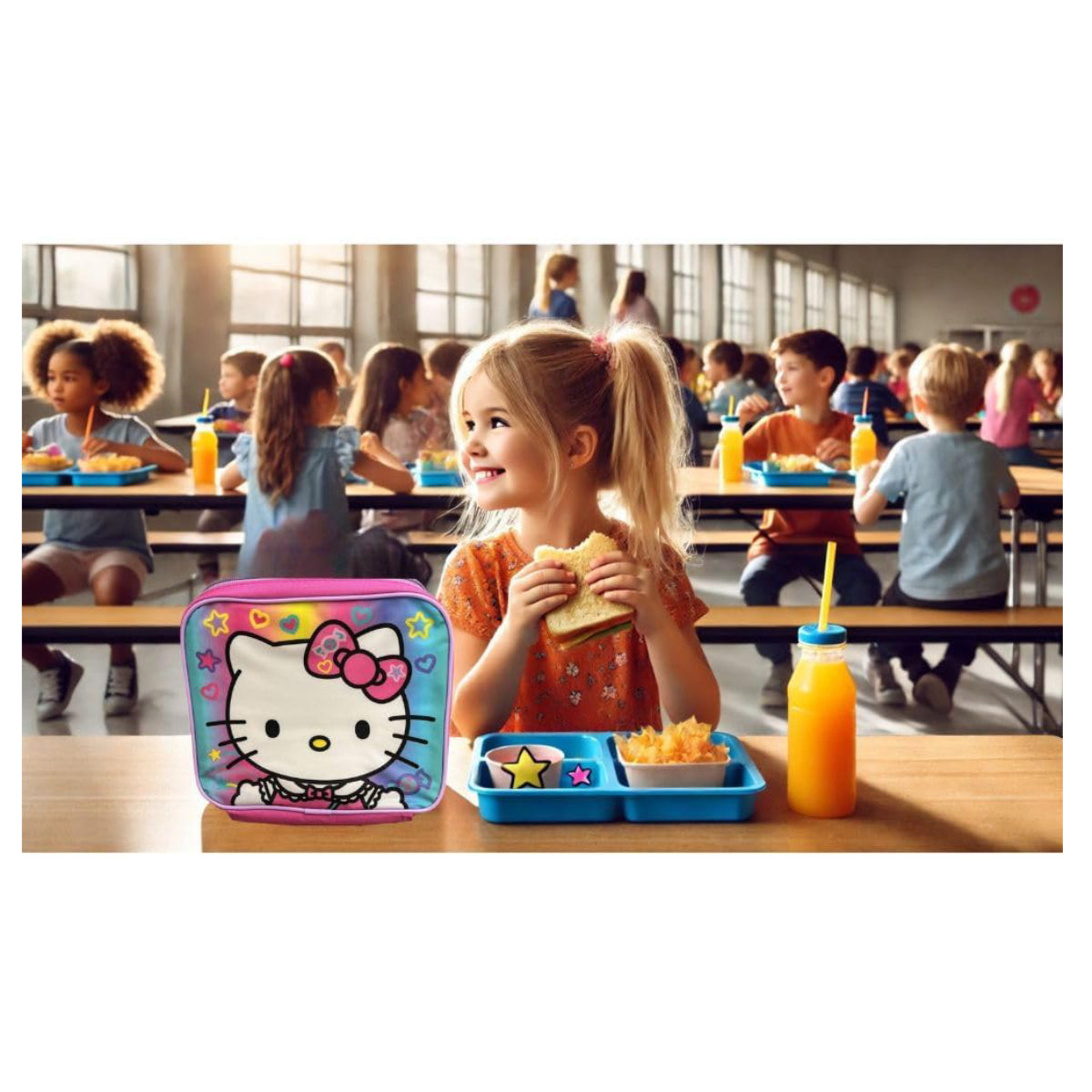 Hello Kitty Insulated Lunch Bag - Pink