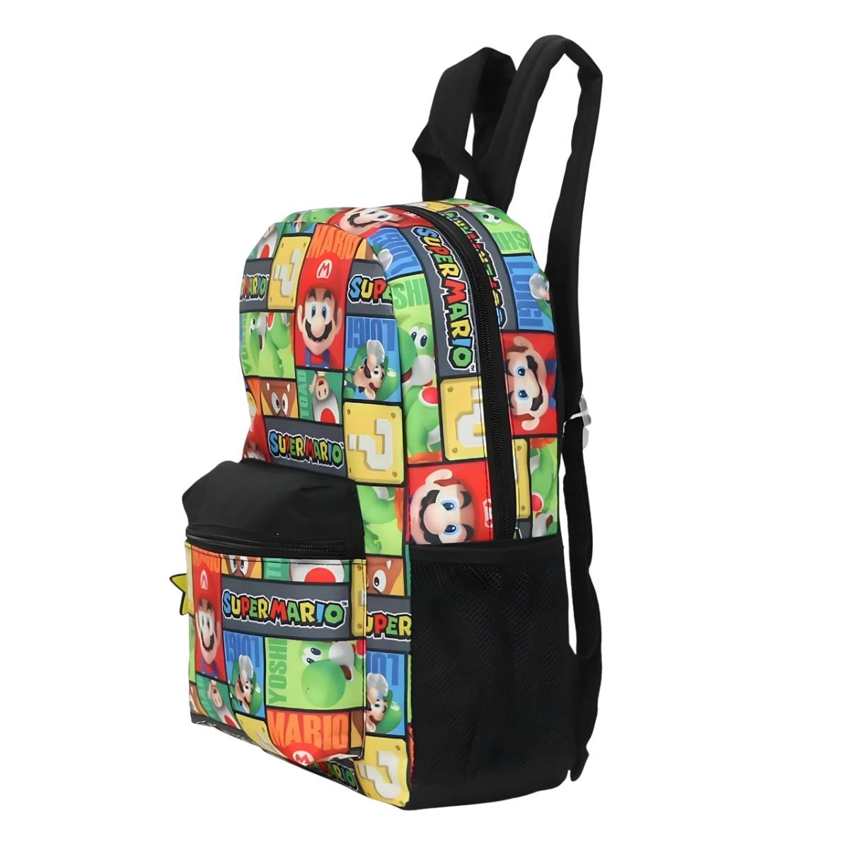 Nintendo 16" Super Mario Square Block Print Backpack