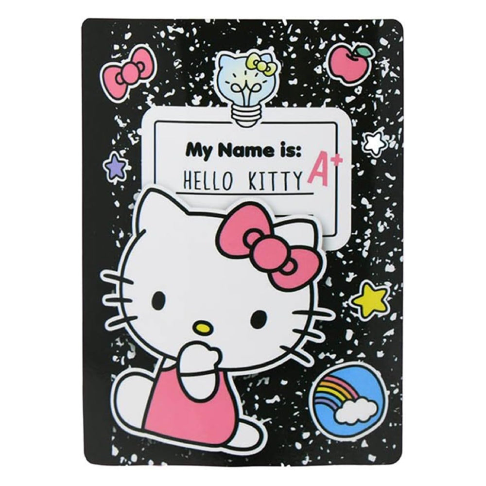 UPD Hello Kitty Notebook Silk Throw Blanket - Black