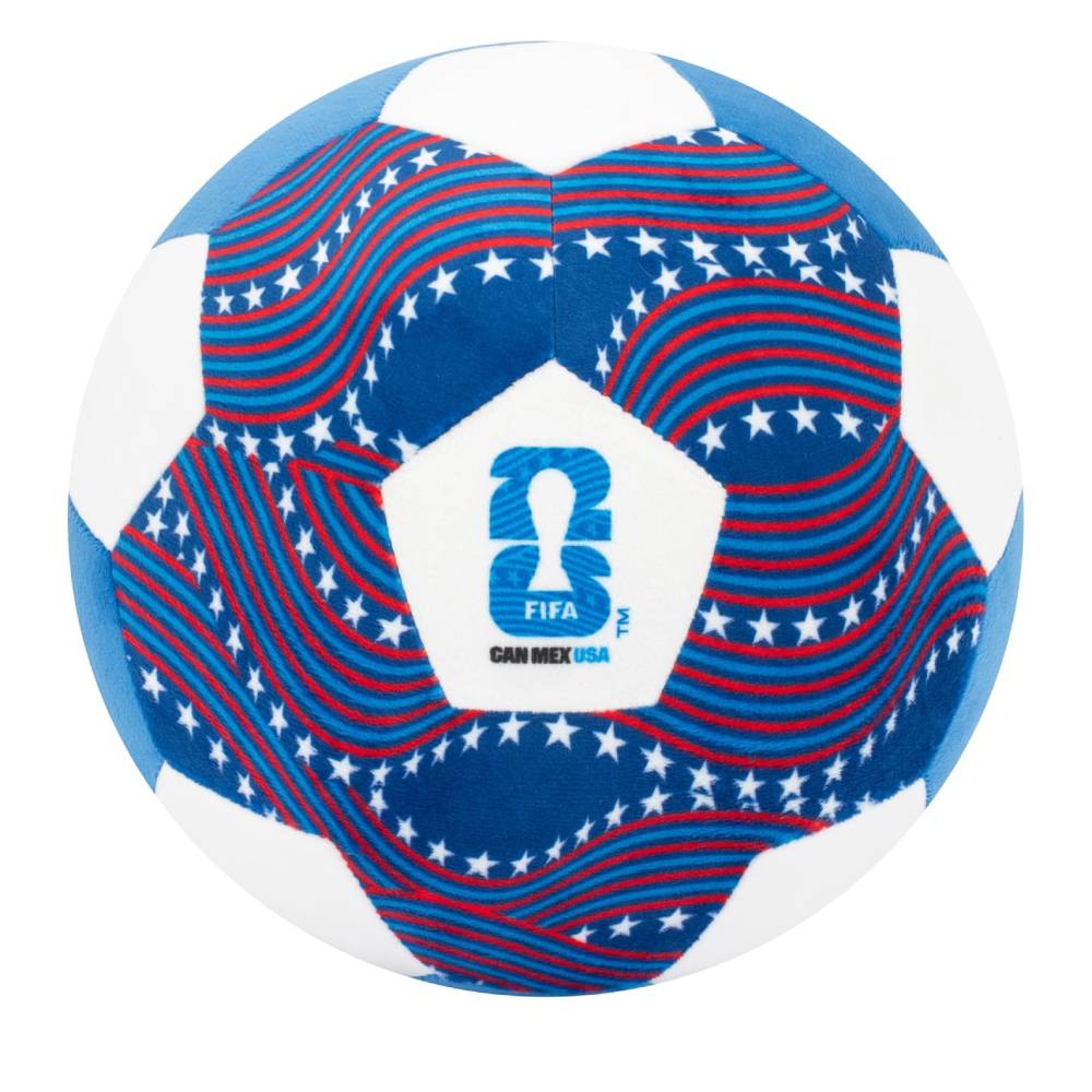 FIFA World Cup 9" USA Soccer Ball Plush Toy - Blue/White