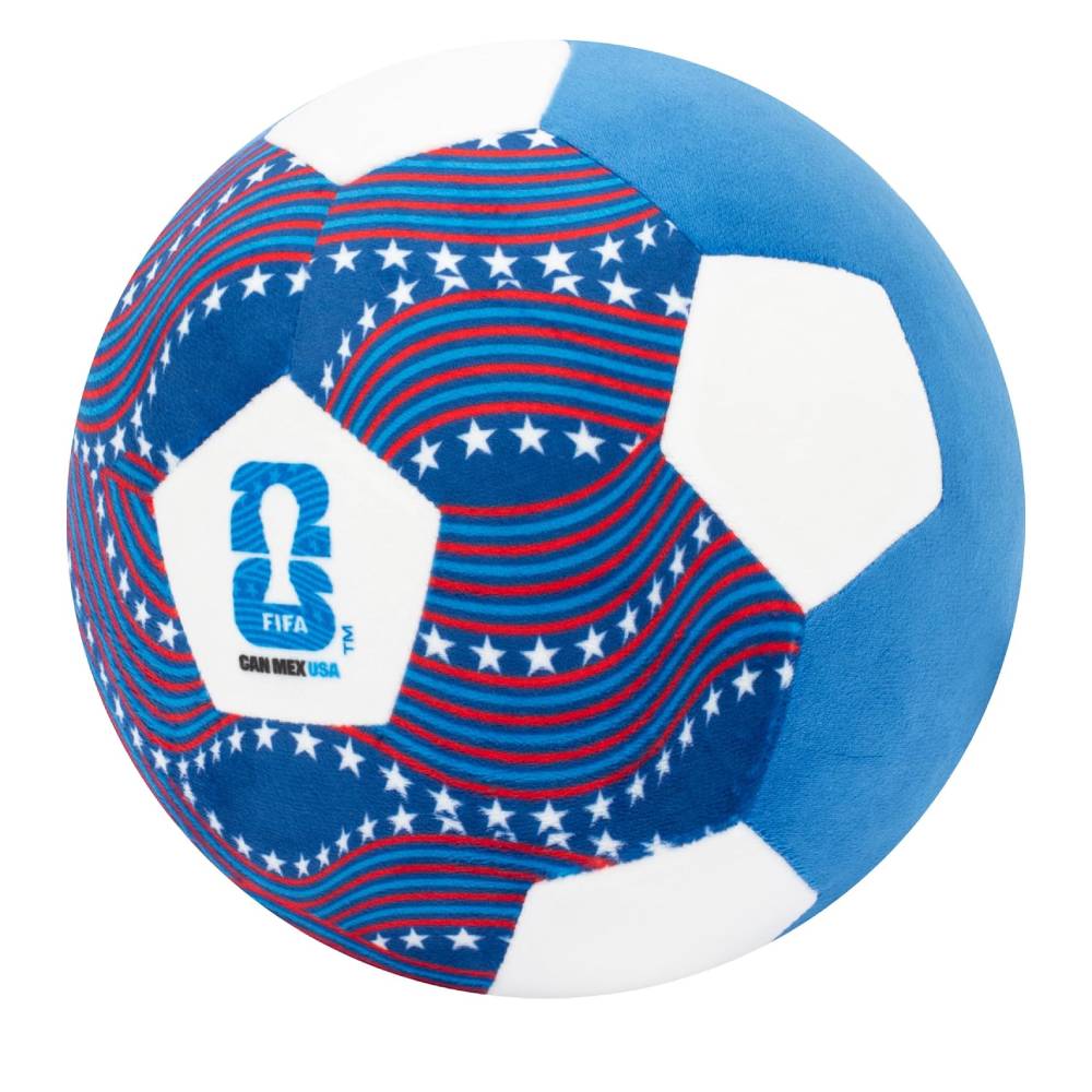 FIFA World Cup 9" USA Soccer Ball Plush Toy - Blue/White