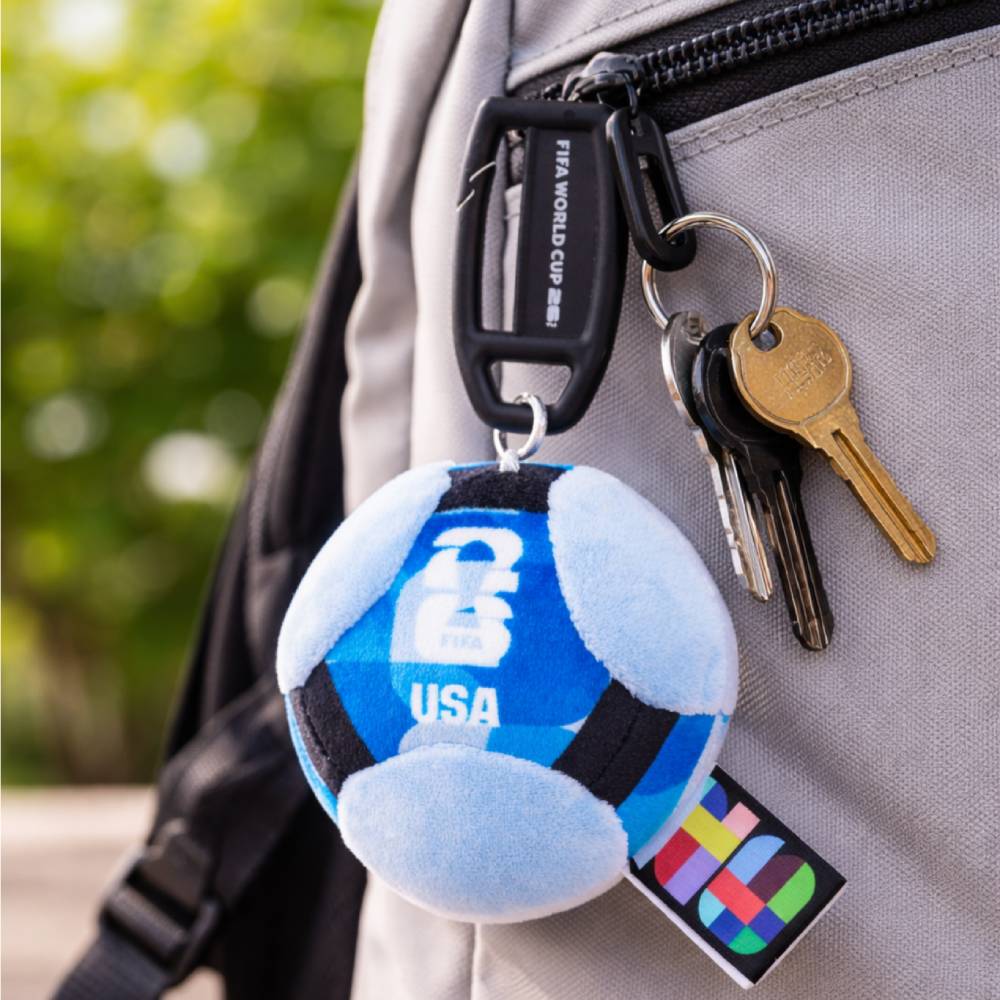 FIFA World Cup 3" Soccer Ball Plush Keychain