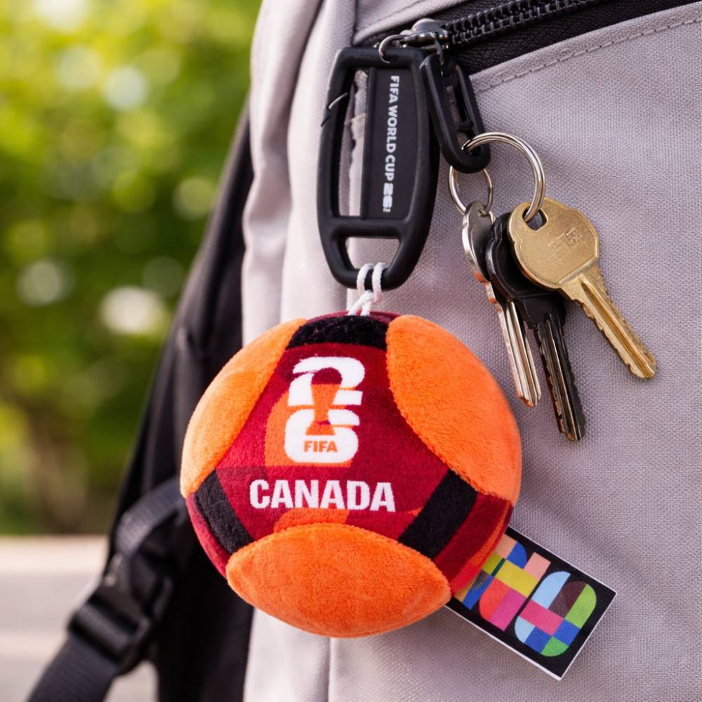 FIFA World Cup 3" Soccer Ball Plush Keychain