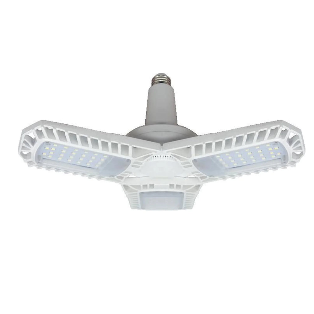Bright Living 3-Leaf LED Garage Light with Extended Base