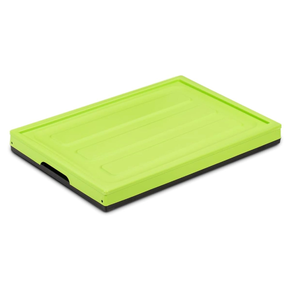 Glad Collapsible 48 Liter Storage Bin with Lid - Green
