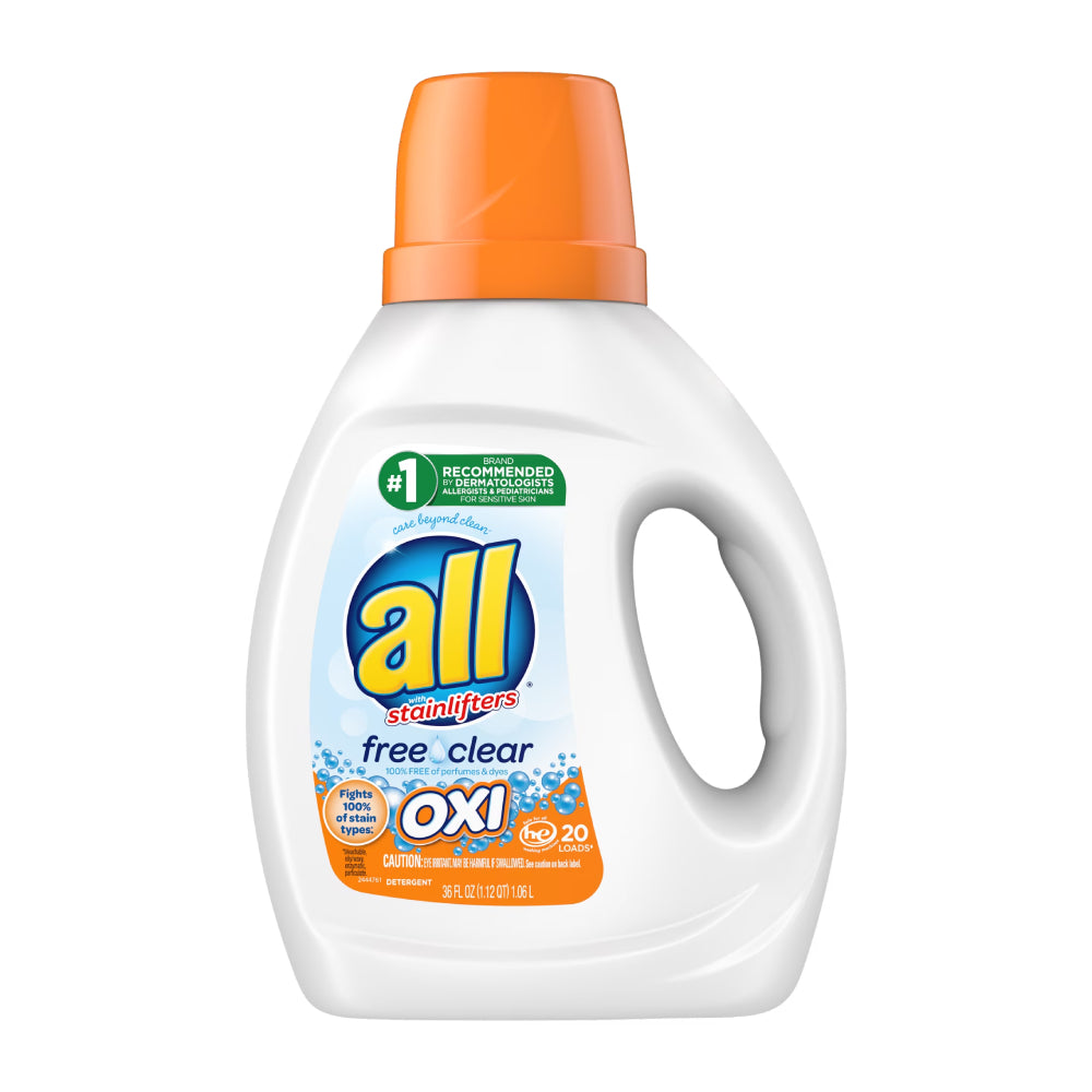 All 36 fl.oz Liquid Laundry Detergent with OXI Stain Remover