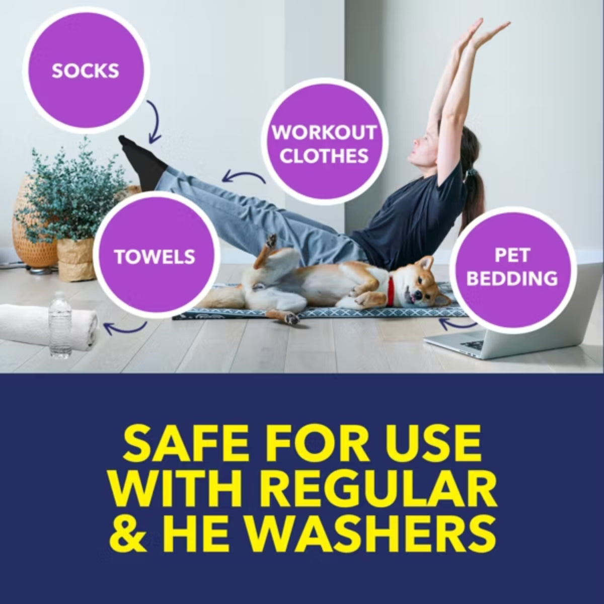 OxiClean 5 lbs Odor Blasters Versatile Odor and Laundry Stain Remover Powder