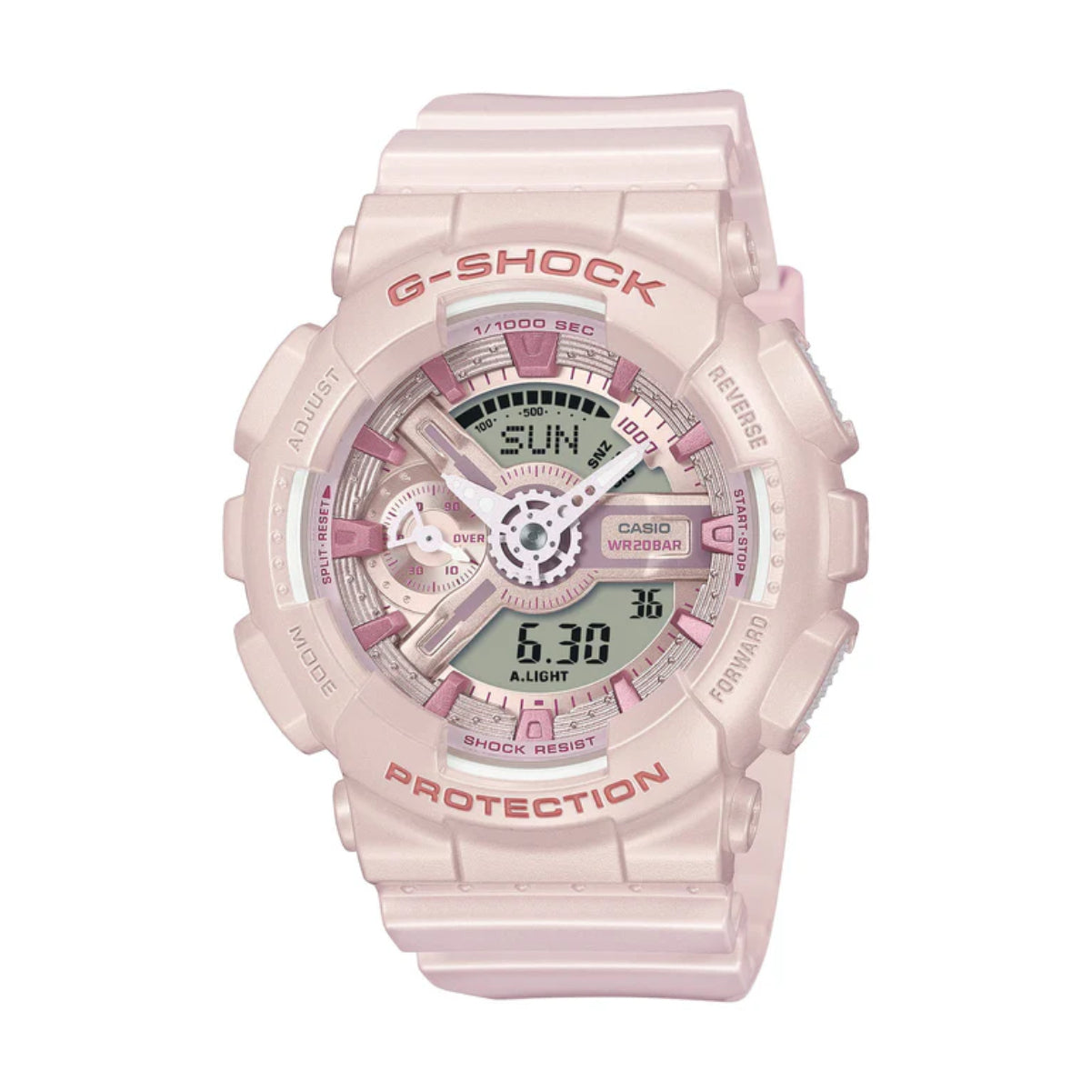 Casio G-Shock Digital Women's 45.9mm Strap Watch - Pink