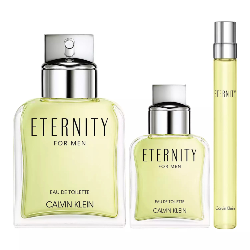 Calvin Klein Eternity Men's (3-Piece) Eau de Parfum Spray Gift Set