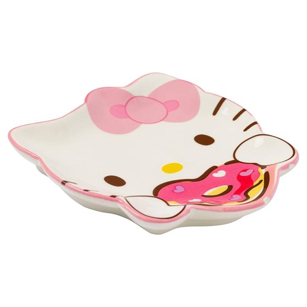 Sanrio Hello Kitty Sculpted Ceramic Spoon Rest - Pink