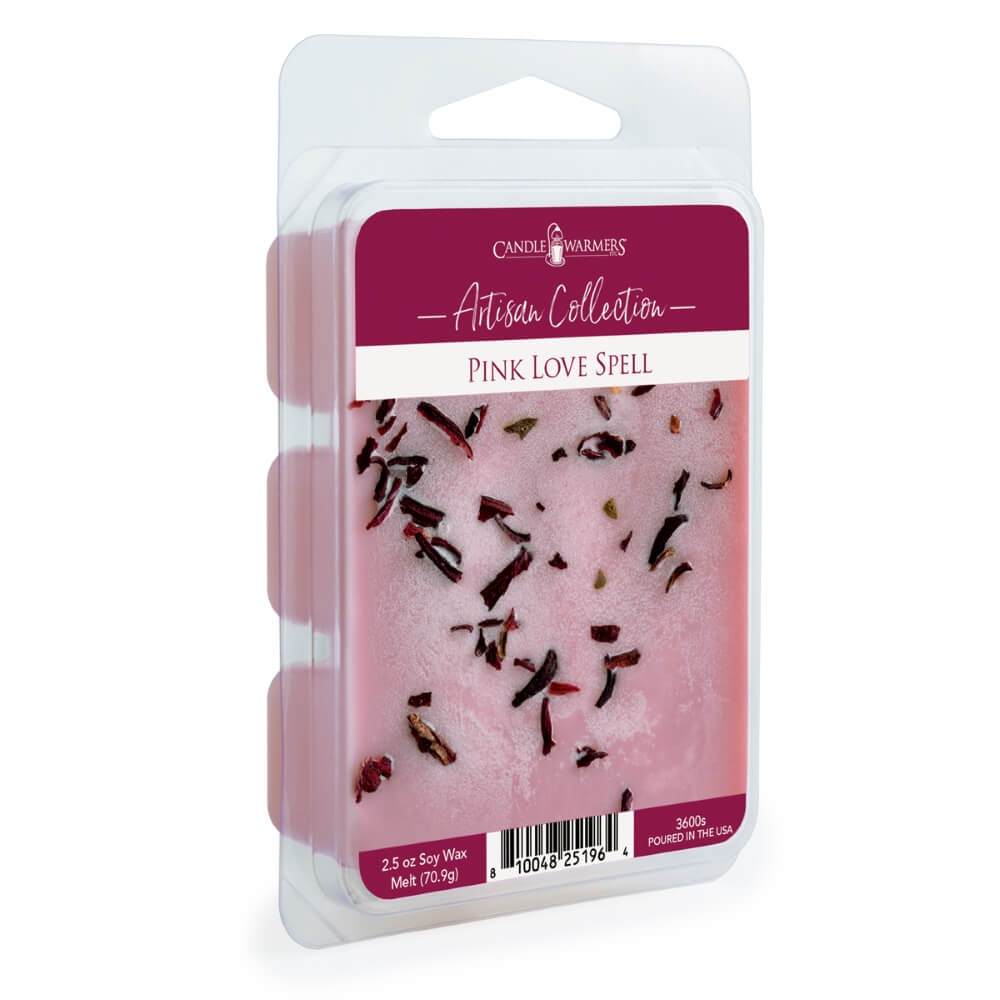 Candle Warmers 2.5 oz Artisan Wax Melts - Pink Love Spell