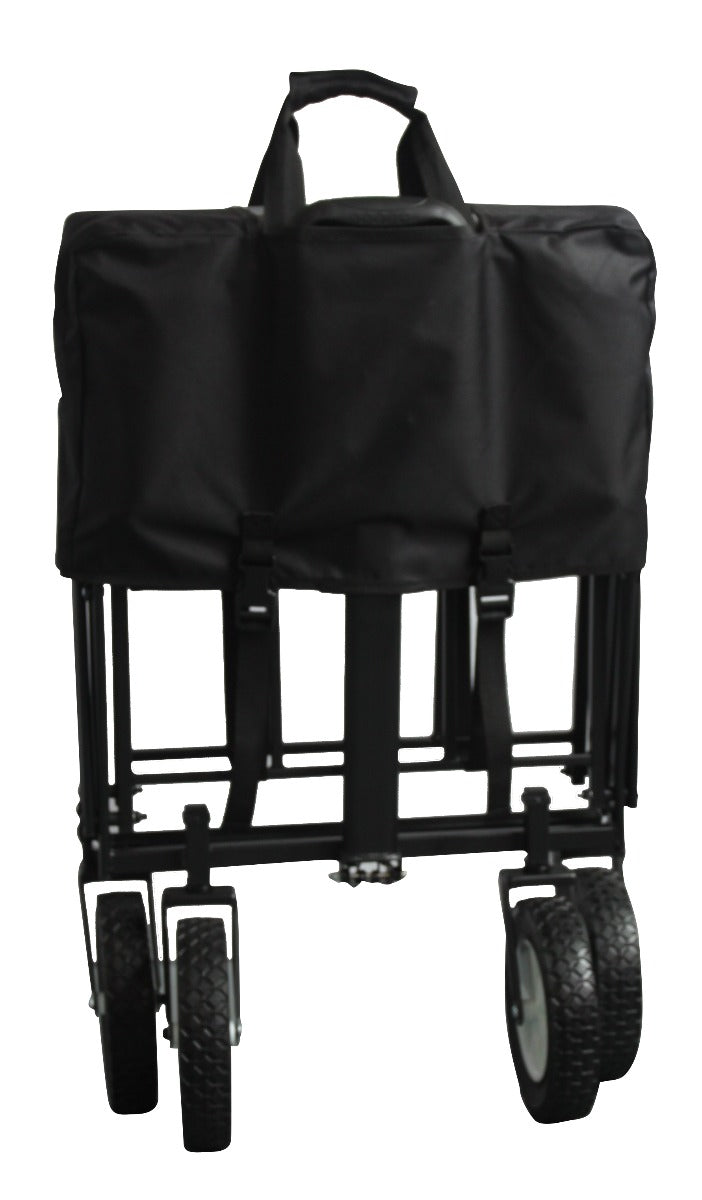 Yongkang Folding Wagon Cart - Black/Gray - Curacao