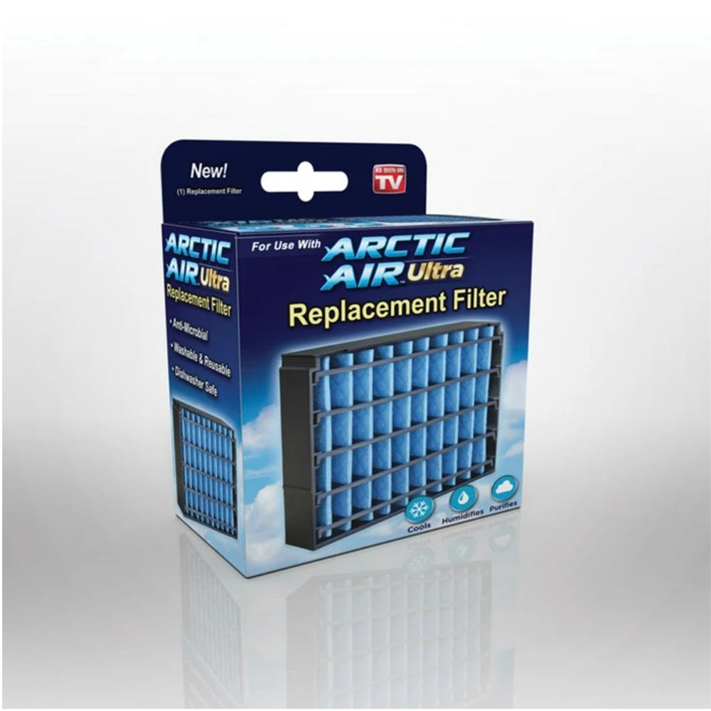 As Seen On TV Arctic Air 4.3" Portable Ultra Anti Microbial Replacement Filter - Curacao