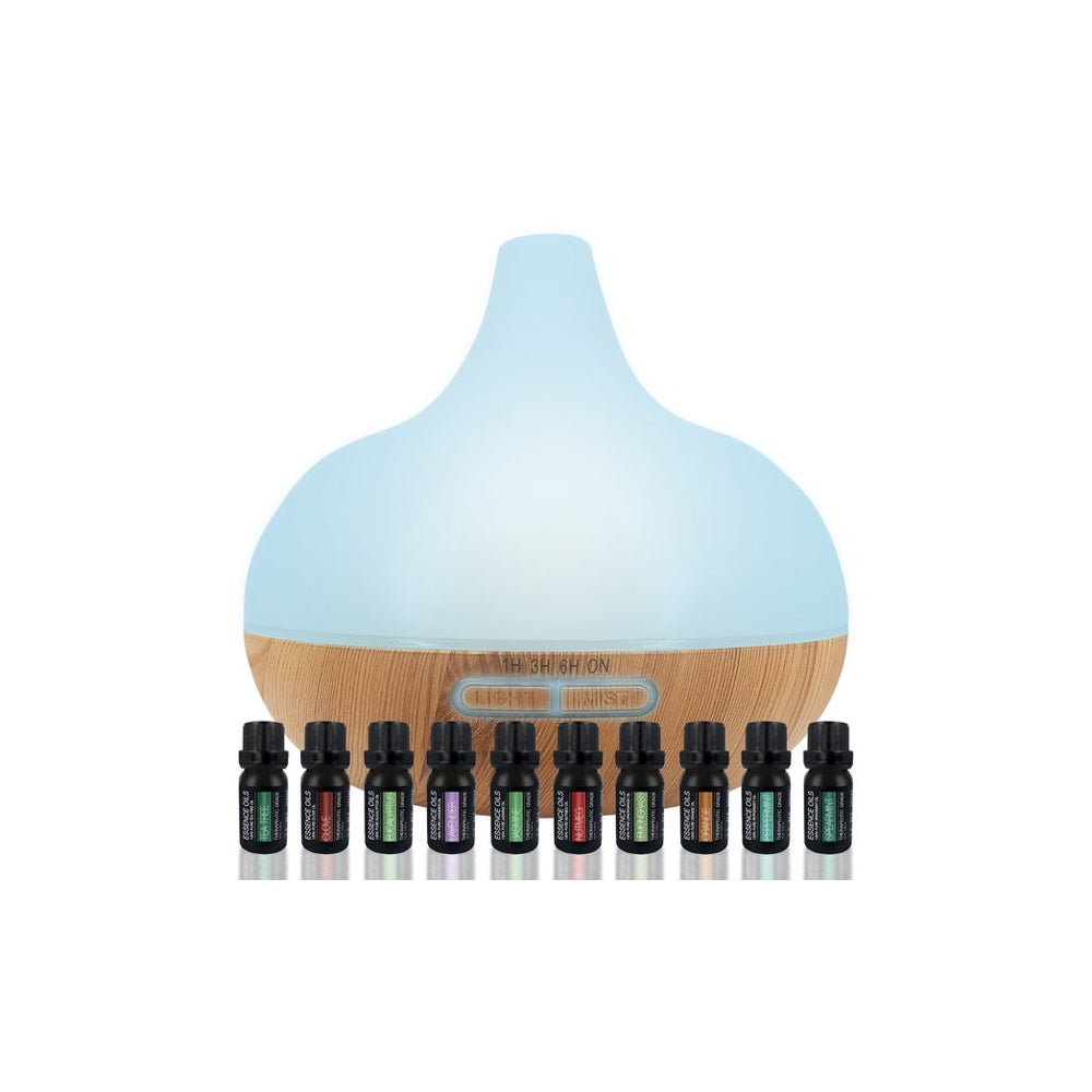 Pure Daily Care Aromatherapy Diffuser with 10 Essential Oils - Curacao