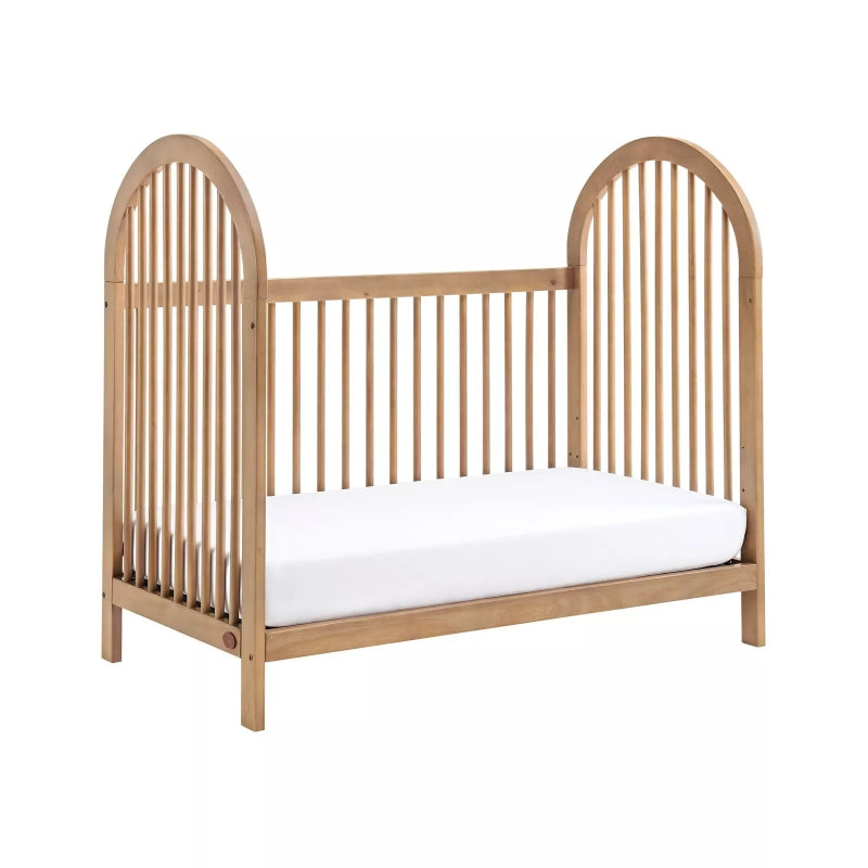 Soho Baby Oxford Everlee 3-in-1 Island Crib - Honey Wood