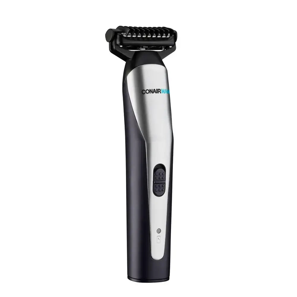 Conair ConairMan Men's Lithium-Ion Powered All-in-1 Face and Body Trimmer - Silver