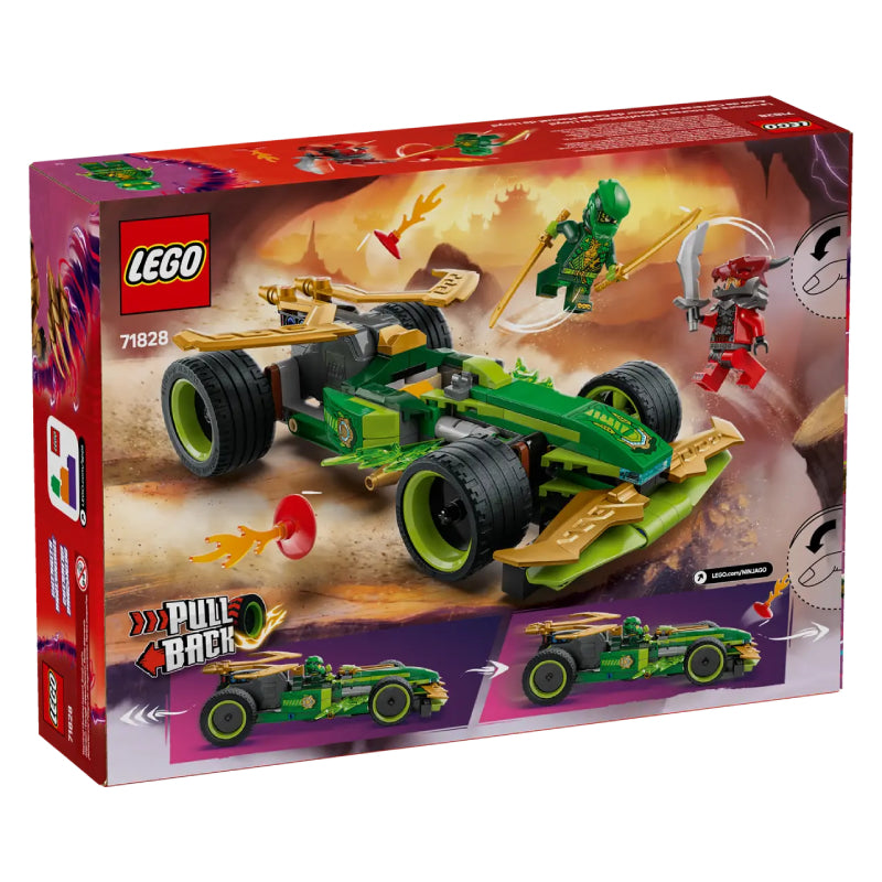 LEGO NINJAGO Lloyd's Pull-Back Race Car Building Toy Set (181-Pieces)
