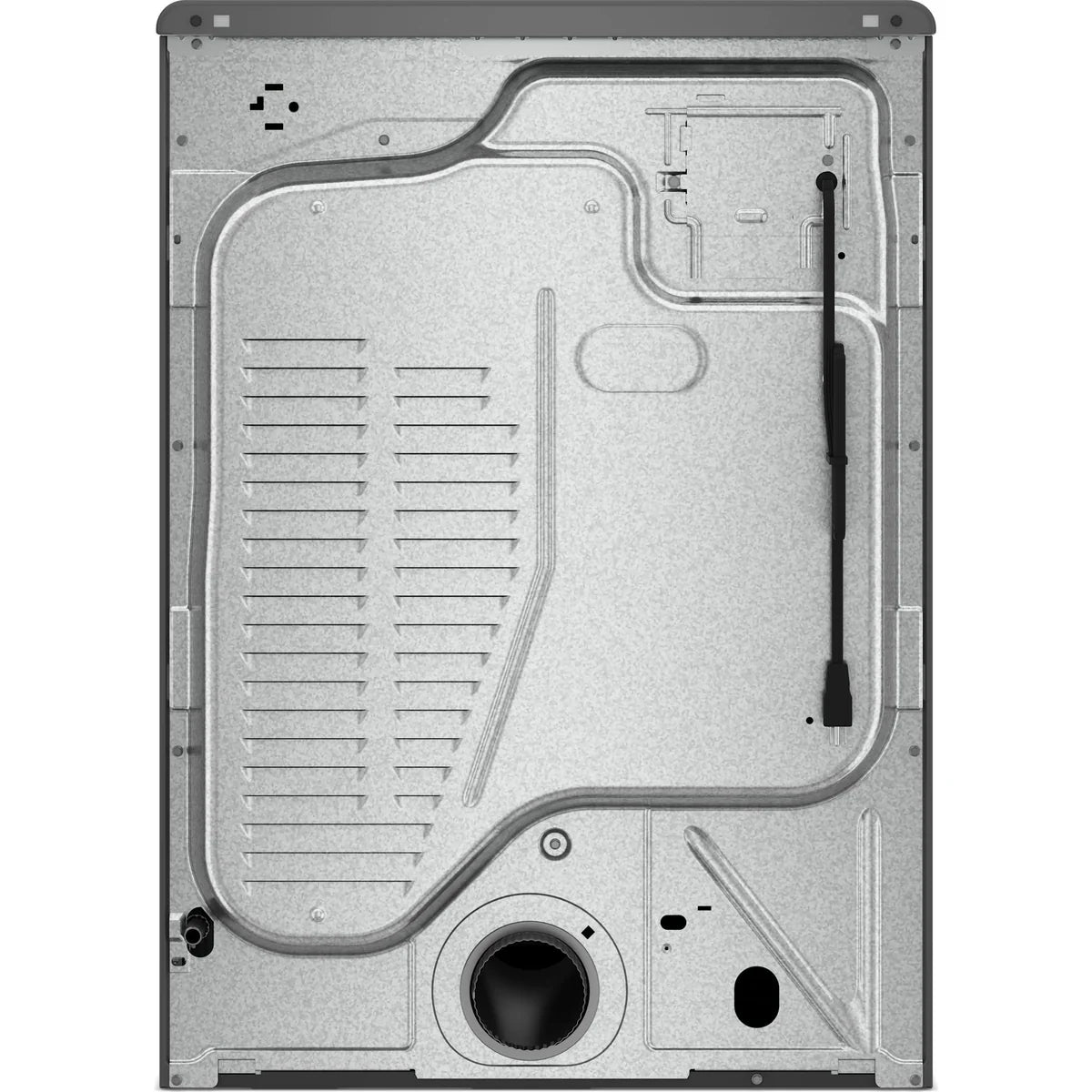 Whirlpool 7.4 cu.ft. Smart Front Load Gas Dryer - Radiant Silver