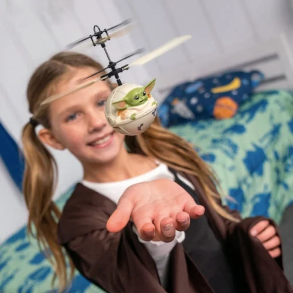 Star Wars: The Mandalorian - The Child (Baby Yoda) Sculpted Head UFO Helicopter