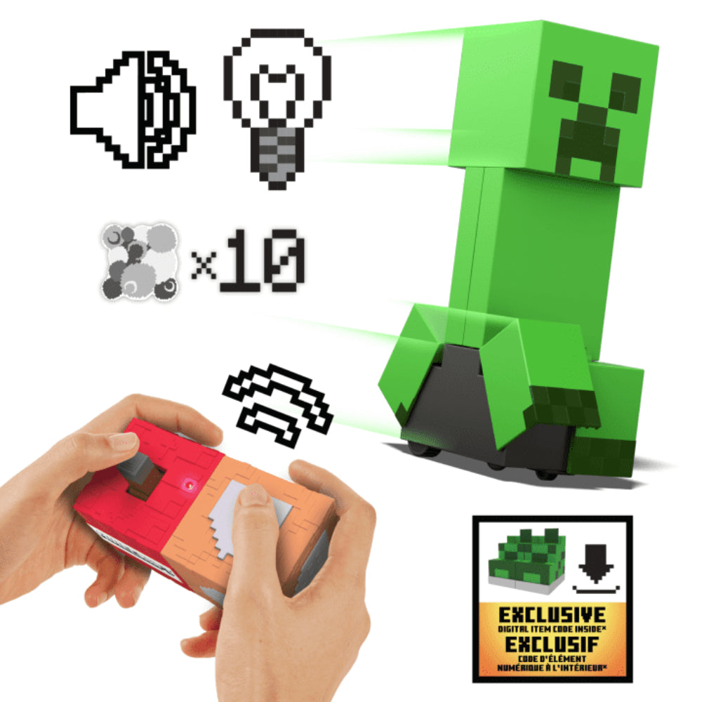 Minecraft Exploding RC Creeper with Lights and Sounds