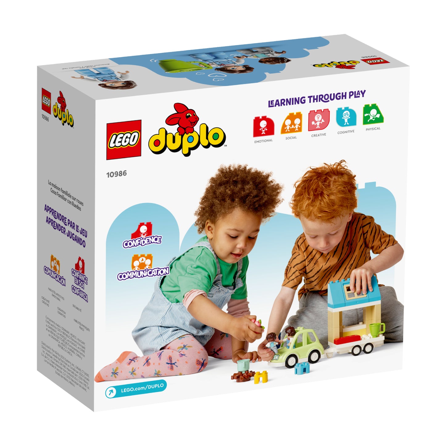 LEGO Duplo Family House on Wheels Building Toy Set (31-Pieces)