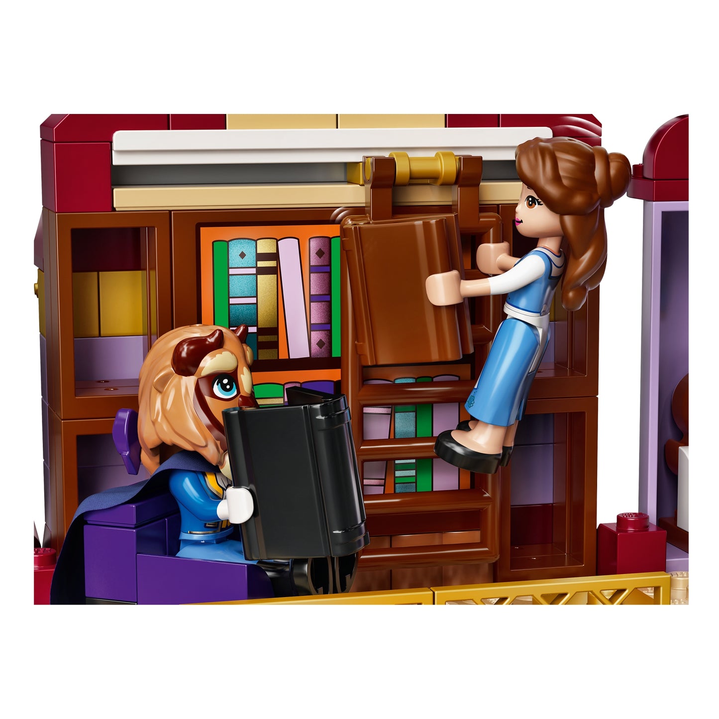 LEGO Disney Belle and the Beast's Castle Building Toy Set (505-Pieces)