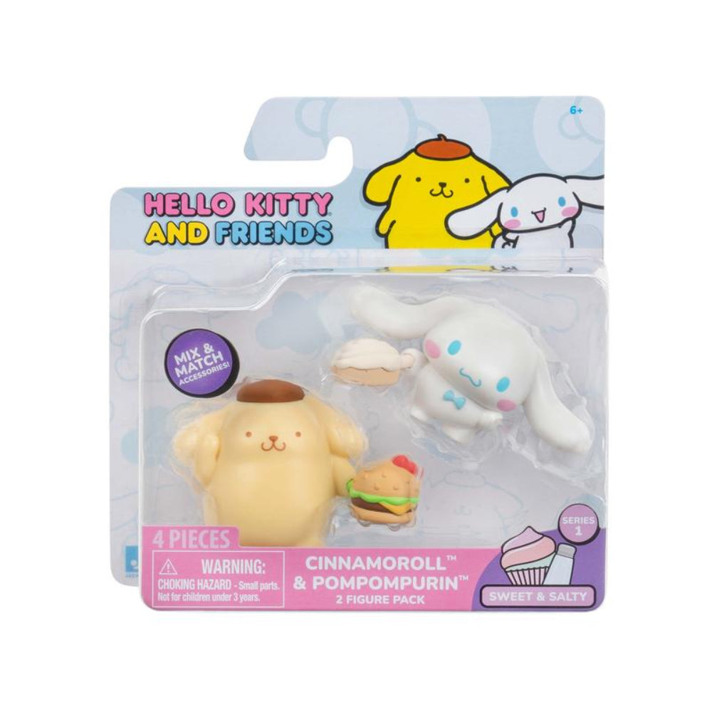 License 2 Play Hello Kitty and Friends 2" Figure 2 Pack Blister Assortment