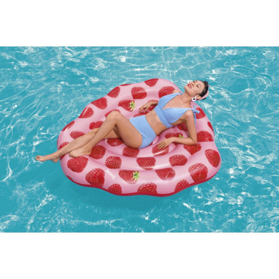 Bestway Summer Flavors Collection Scentsational Raspberry Scented Pool Float - Curacao
