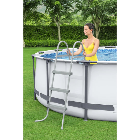 Bestway Steel Pro 14x42 Round Above Ground Pool Set - Curacao